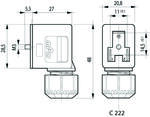 DINB industri 2p+jord IP67