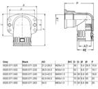 RQF2-M, flänsadapter